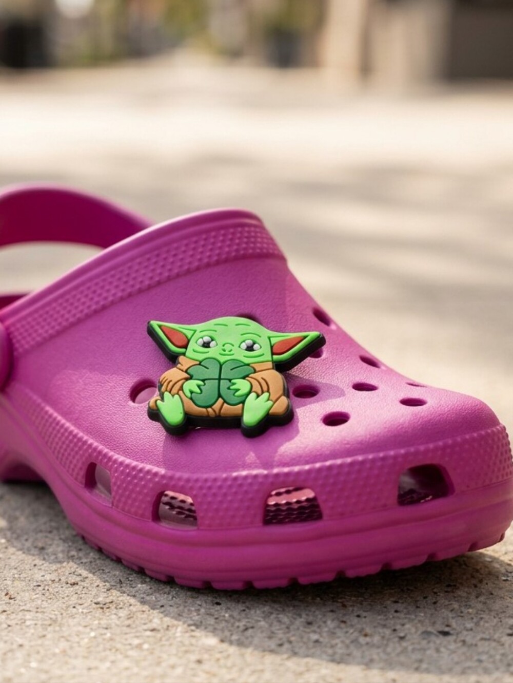 Baby Yoda Star Wars 🌟 Croc Charms Rubber Shoe Jewelry ScyFy Disney Fandom